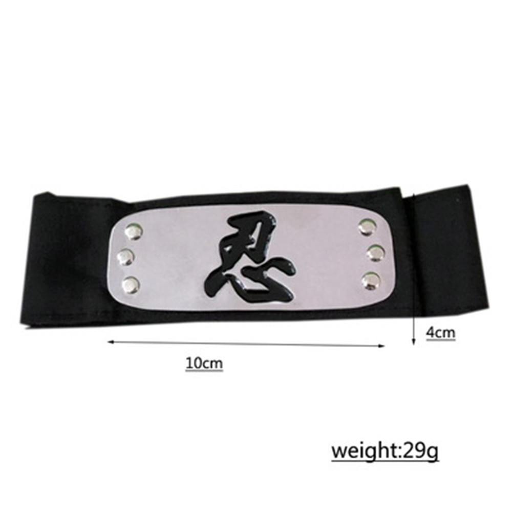 Anime Kakashi Headband Cosplay - Naruto Headband Metal avaliação e preço