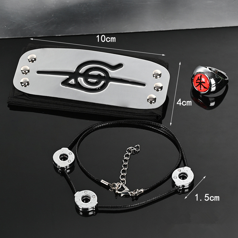 Anime Akatsuki Headband Uchiha - Naruto Headband Metal avaliação e preço