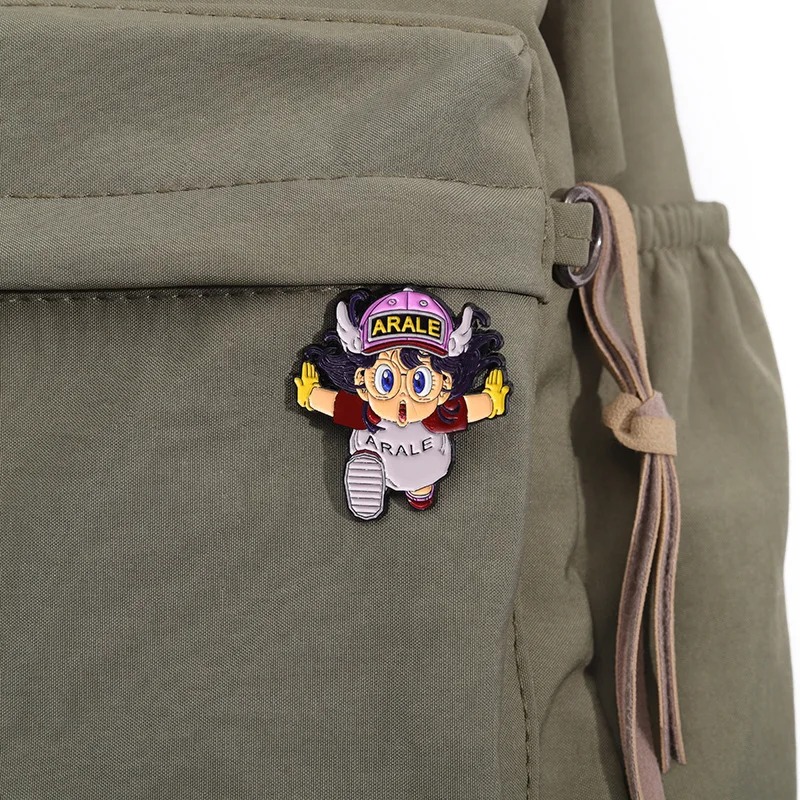 Cartoon Dr. Slump Arale Badge  - Anime Cosplay Little Girl avaliação e preço