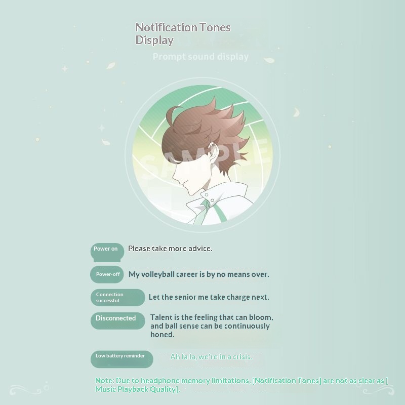 Oikawa Tooru Haikyuu  Wireless - Anime Cosplay Cute avaliação e preço