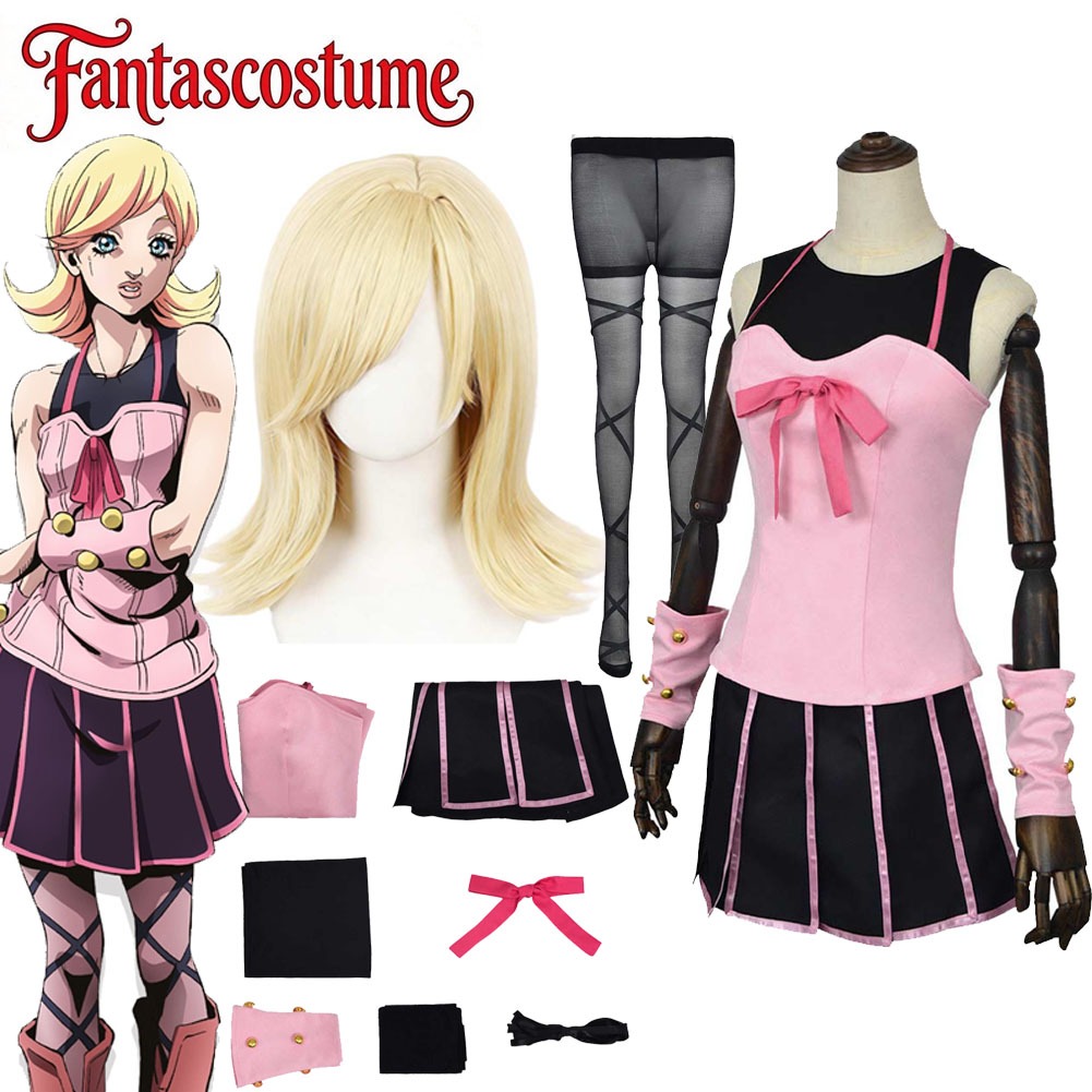 Lucy Steel Cosplay JoJo Anime  - Cosplay Anime Jojo avaliação e preço