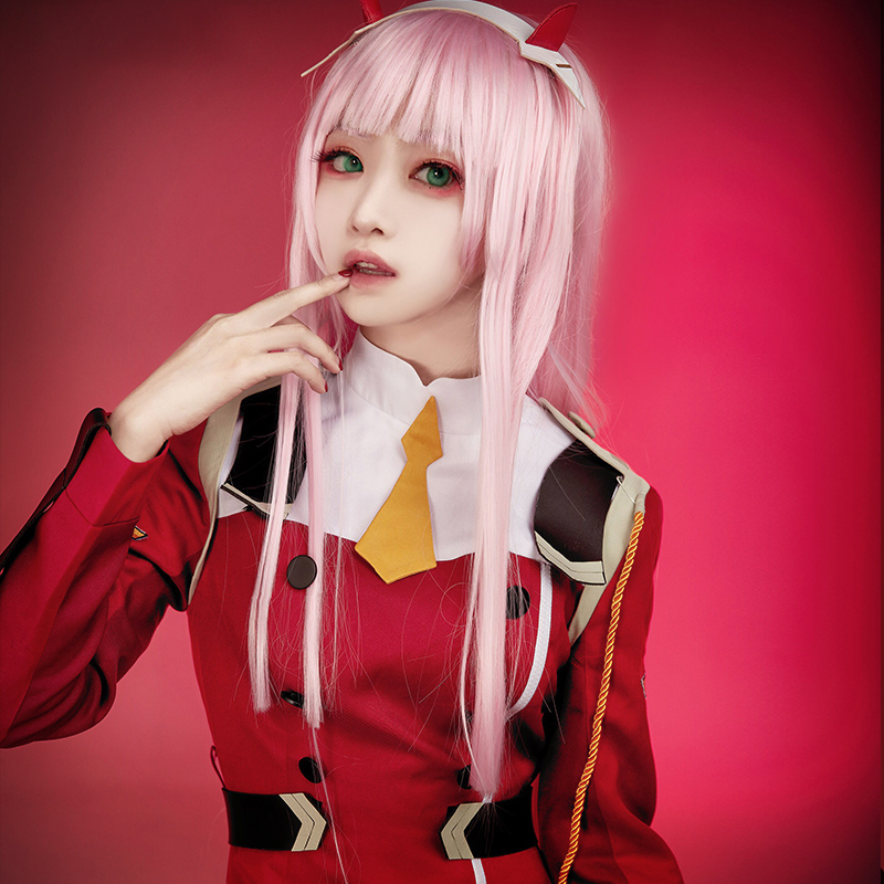 2018 New Japanese Anime DARLIN - Anime Cosplay Zero Two avaliação e preço