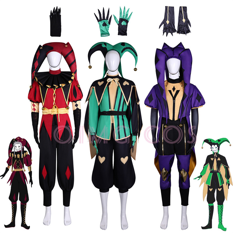 TheFreakCircus Pierrot Cosplay - Anime Cosplay Outfits For Women avaliação e preço