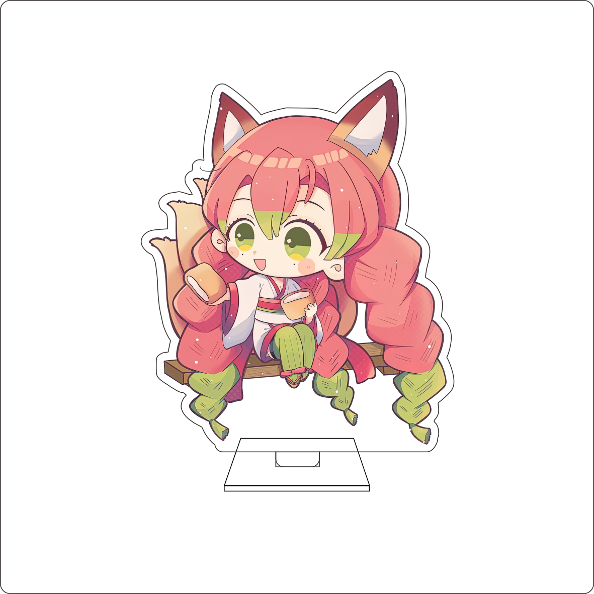 10CM Anime Demon Cosplay Cute  - Anime Cosplay Cute avaliação e preço