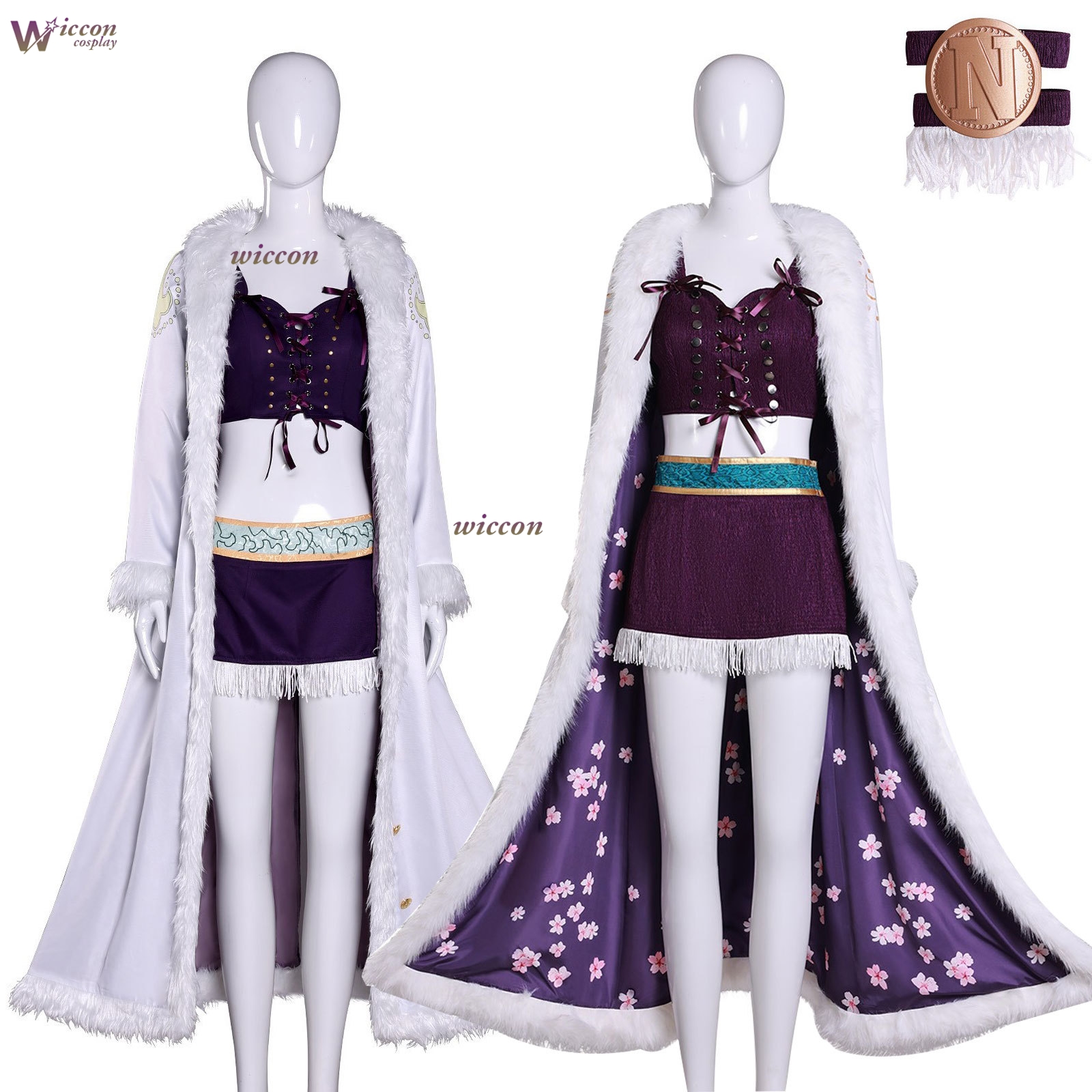 Lera abova Style Nico Cosplay  - Anime Cosplay Robin avaliação e preço