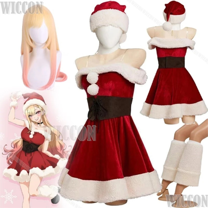Christmas Red Kitagawa Marin C - Anime Cosplay Girl Name avaliação e preço