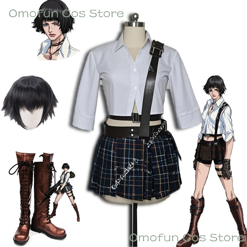 ❤2026❤ DMC Lady Cosplay Boots  - Anime Cosplay Events 2026 avaliação e preço