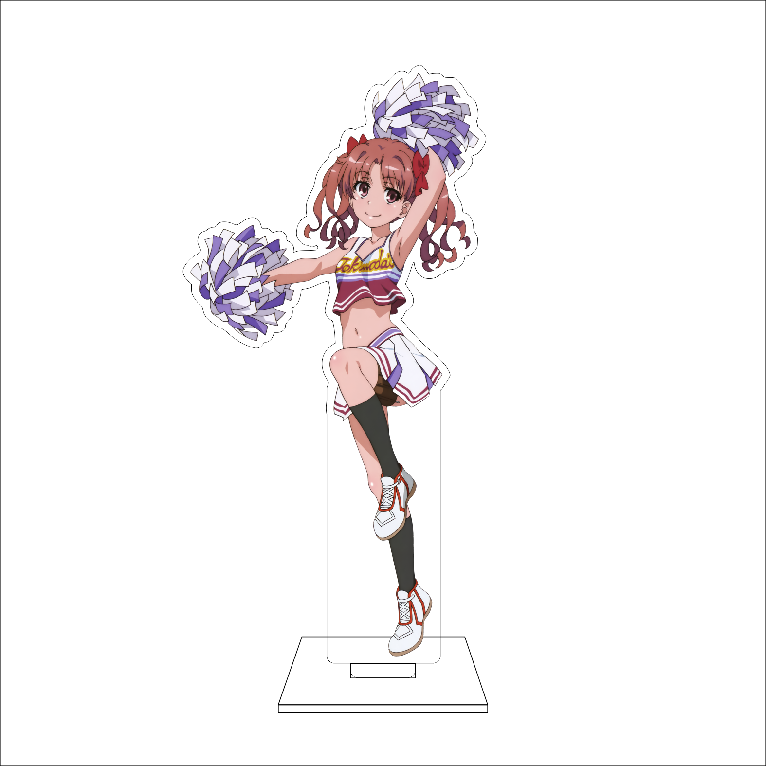 16CM Anime Misaka Mikoto Cospl - Anime Cosplay Sus avaliação e preço