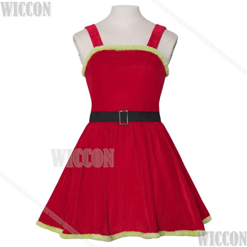 Christmas Winter Red Dress Gre - Anime Cosplay Events 2026 avaliação e preço