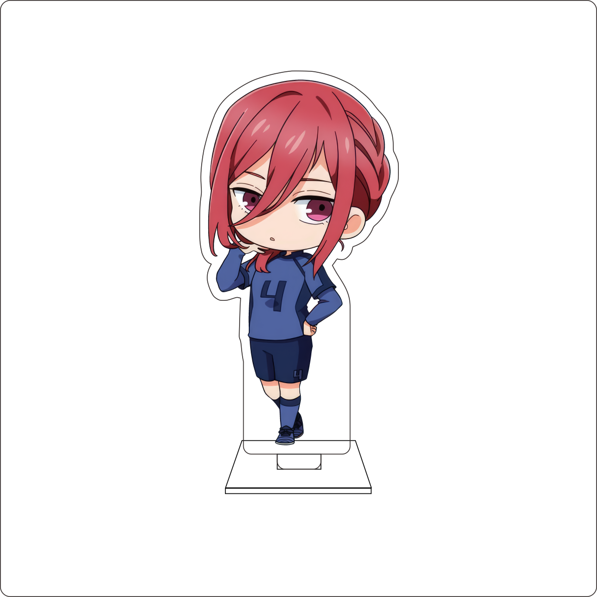 10CM Anime BLUE LOCK Cosplay C - Anime Cosplay Cute avaliação e preço