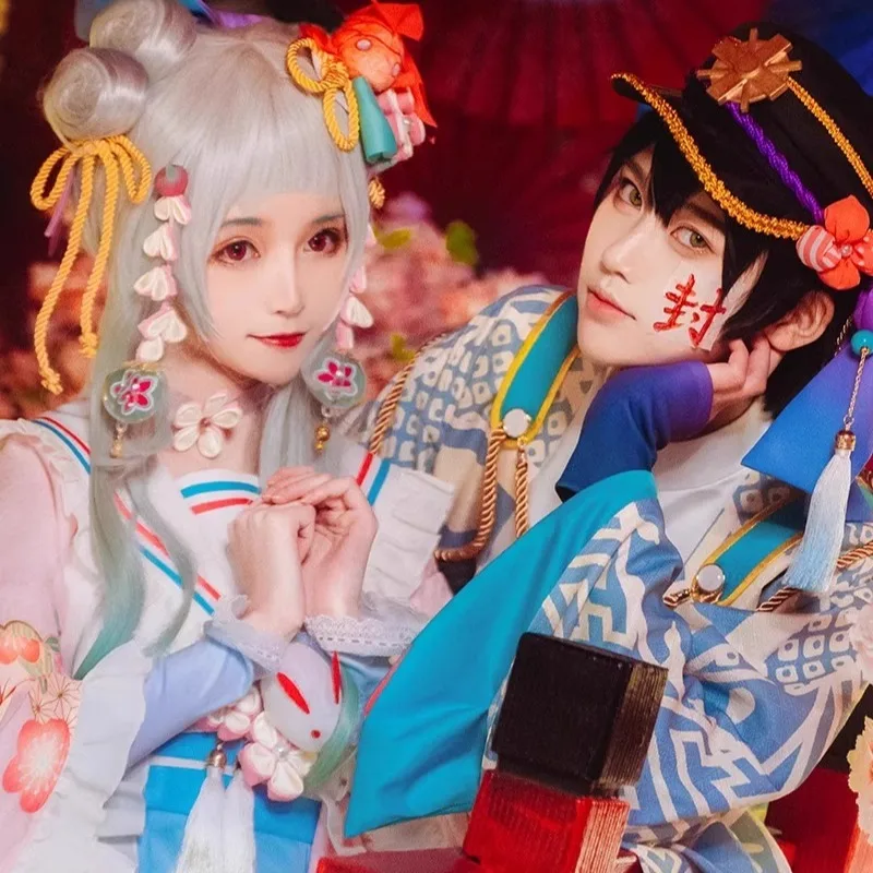 Anime Yashiro Nene Hanako Cosp - Anime Cosplay Kimono avaliação e preço
