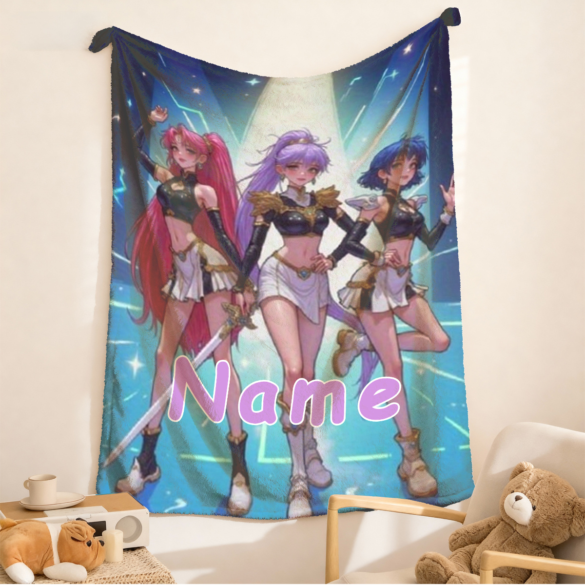 Personalized Anime Girls Blank - Anime Cosplay Girl Name avaliação e preço