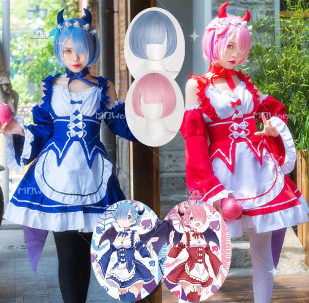 Anime Re Zero Rem Cosplay Cost - Anime Cosplay Rem avaliação e preço