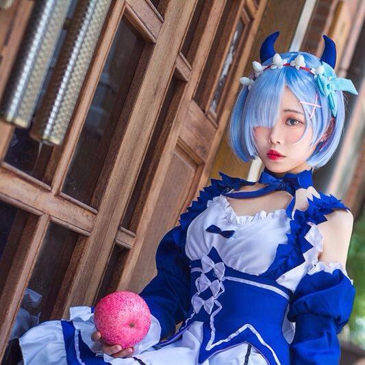 Anime Re Zero Rem Cosplay Cost - Anime Cosplay Rem avaliação e preço