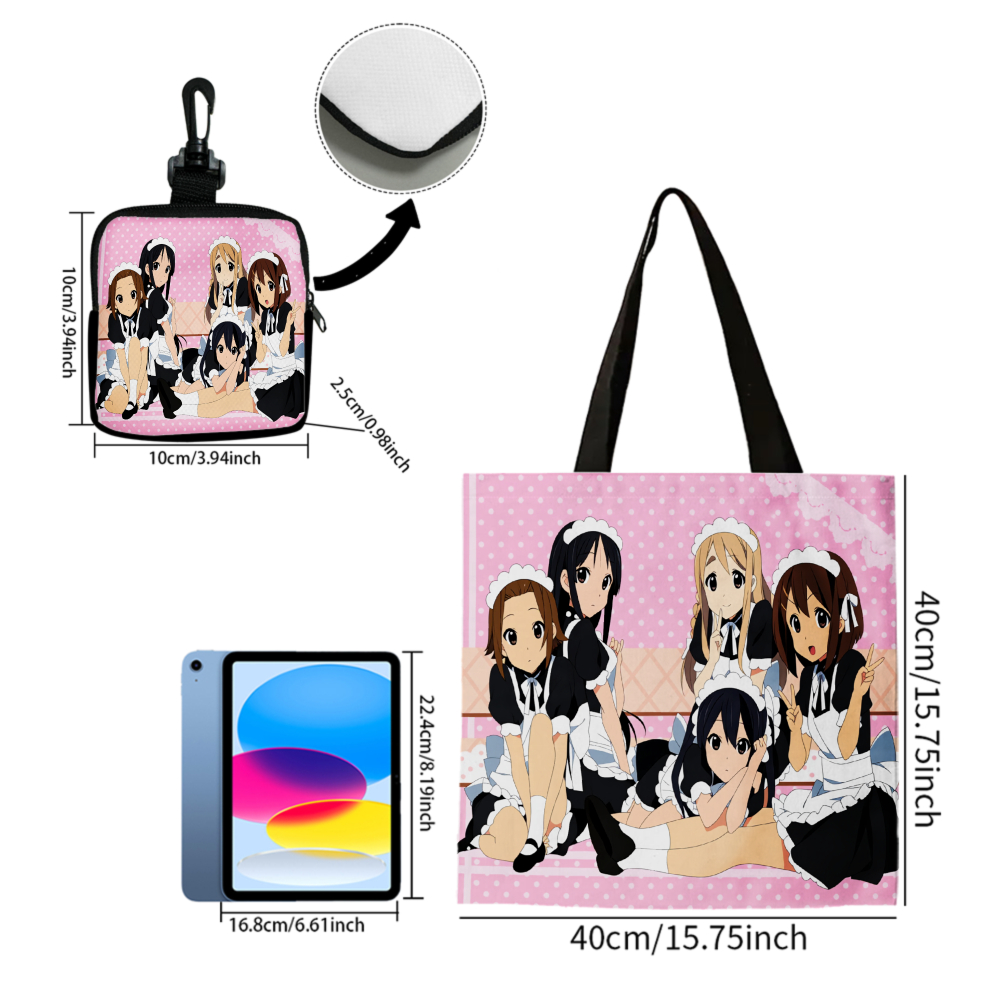 K-ON! Anime Maid Outfit Print  - Anime & Cosplay Expo Acx 2025 avaliação e preço