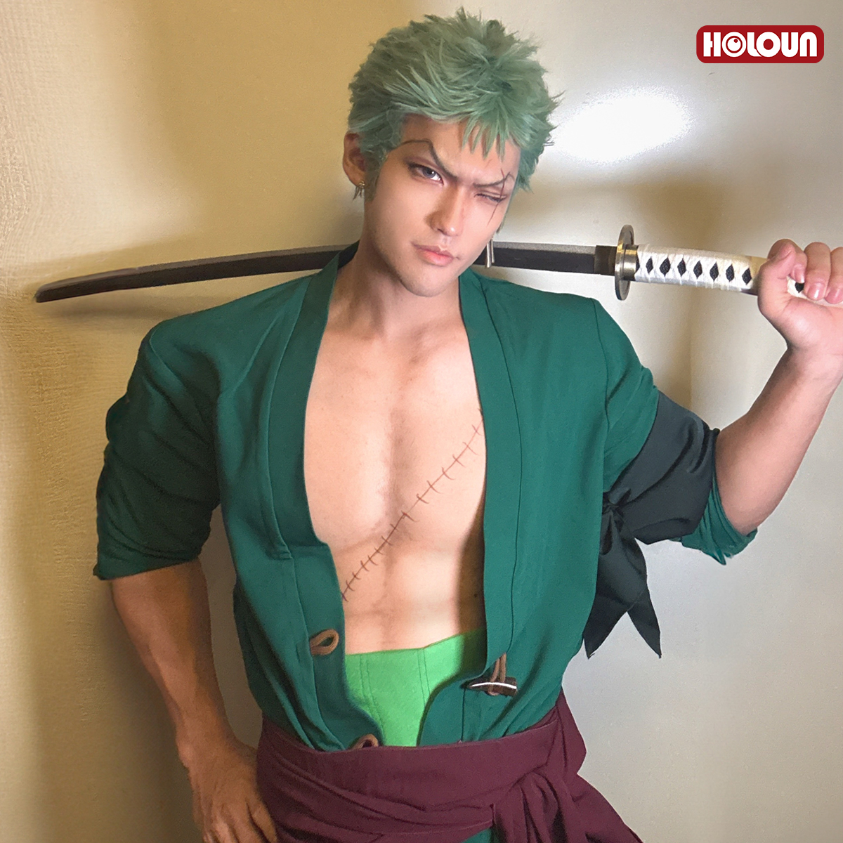 HOLOUN ONE Anime Roronoa Zoro  - Convention Cosplay Anime avaliação e preço