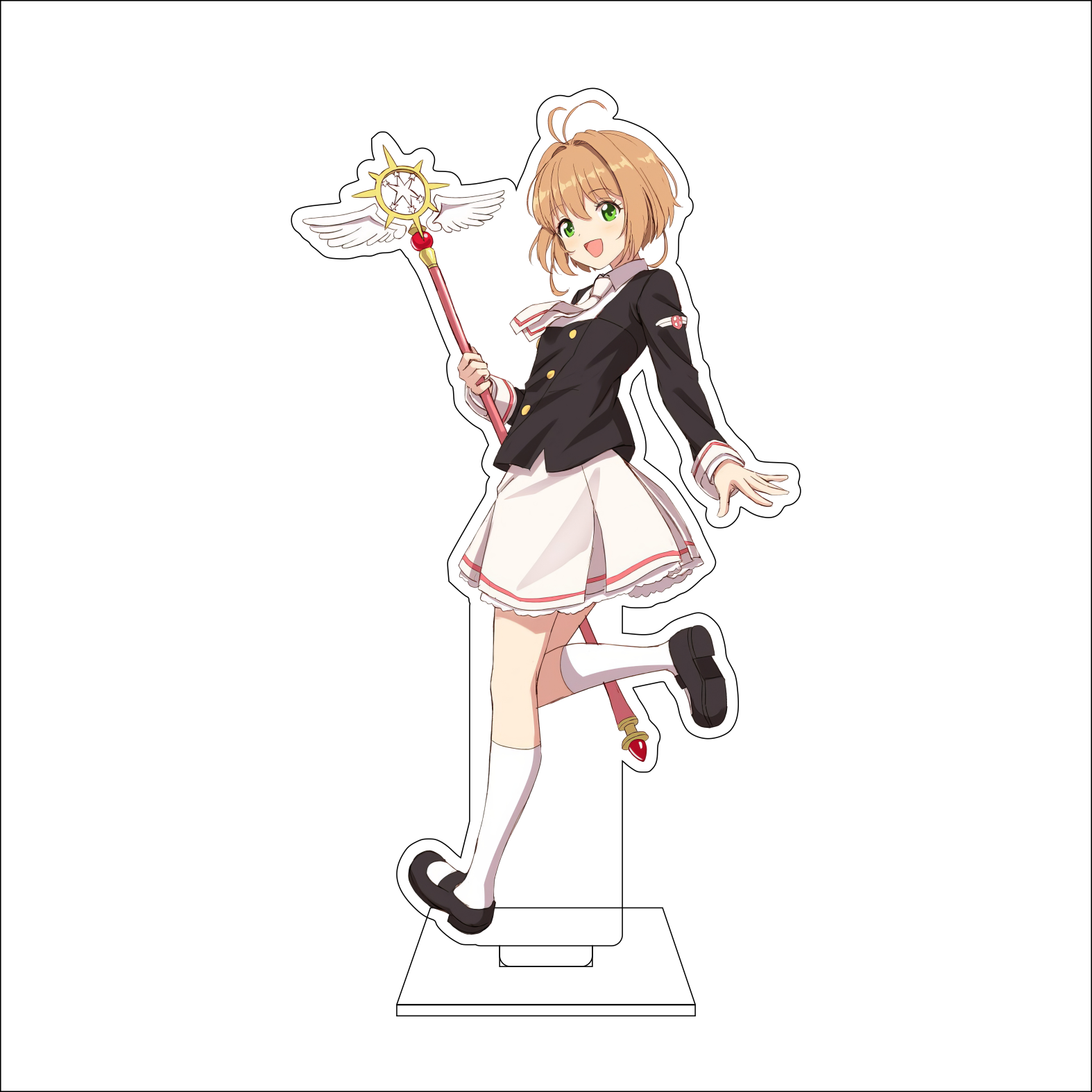 16CM Anime Cardcaptor Sakura C - Anime Cosplay Sus avaliação e preço